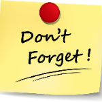 do not forget